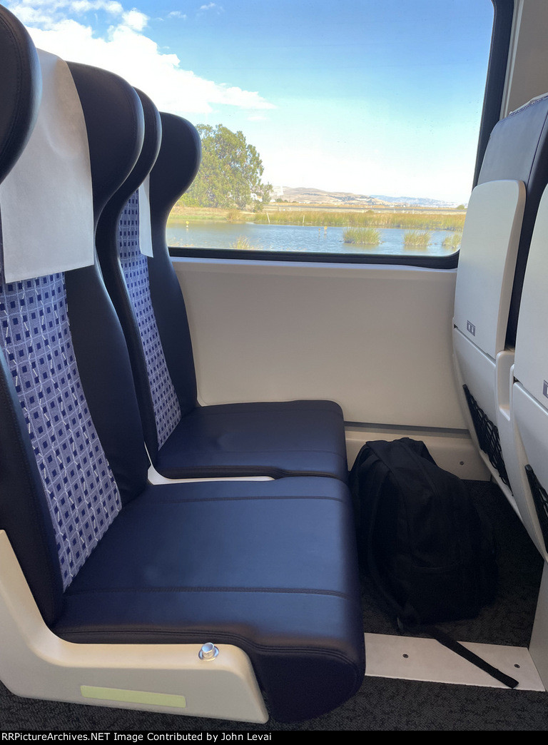 Interior of the Caltrans Siemens Venture Cars